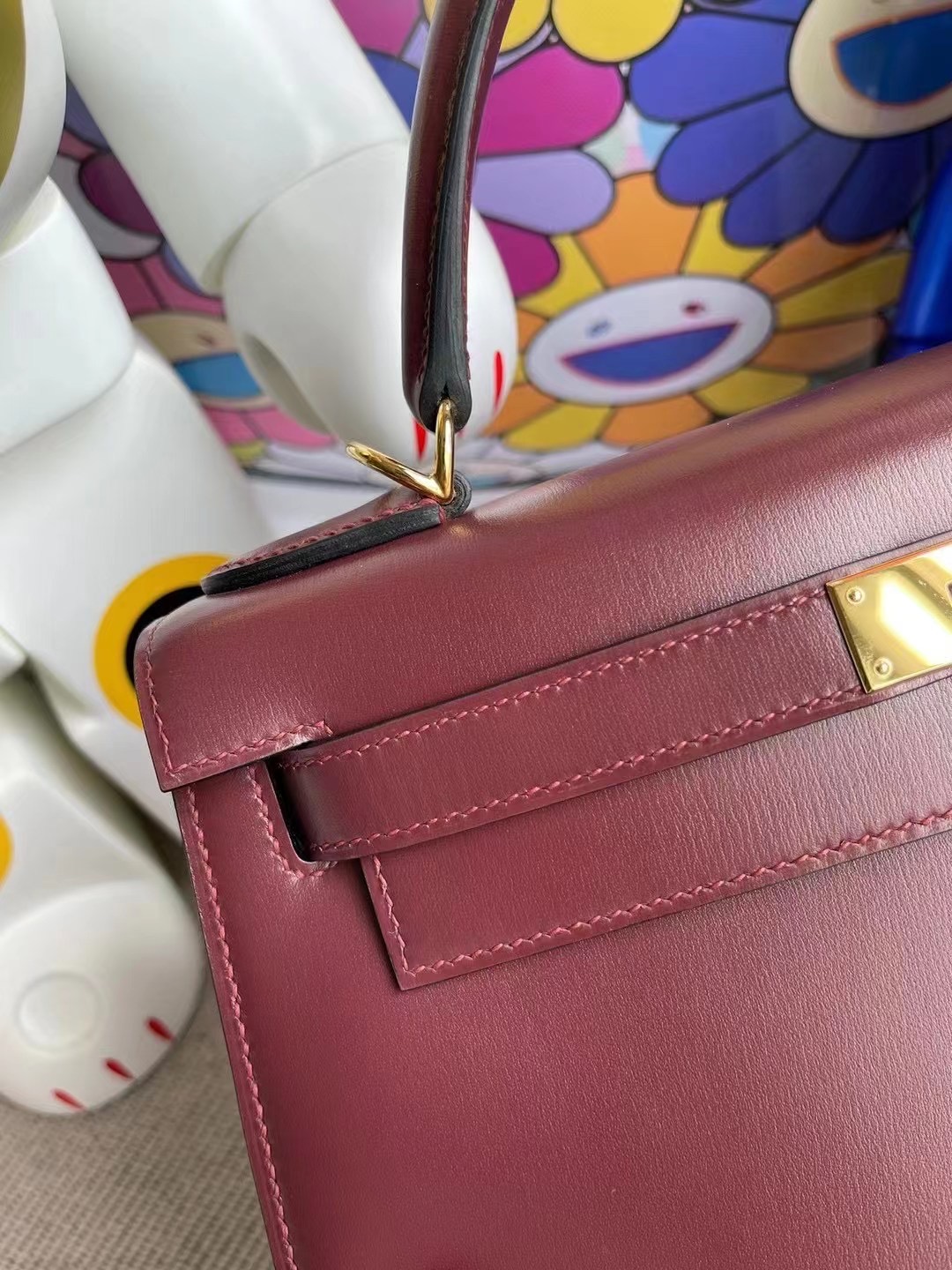 愛馬仕凱莉包28寸價格 Hermes Kelly 28cm BOX CK55 Rouge H 愛馬仕紅 金扣