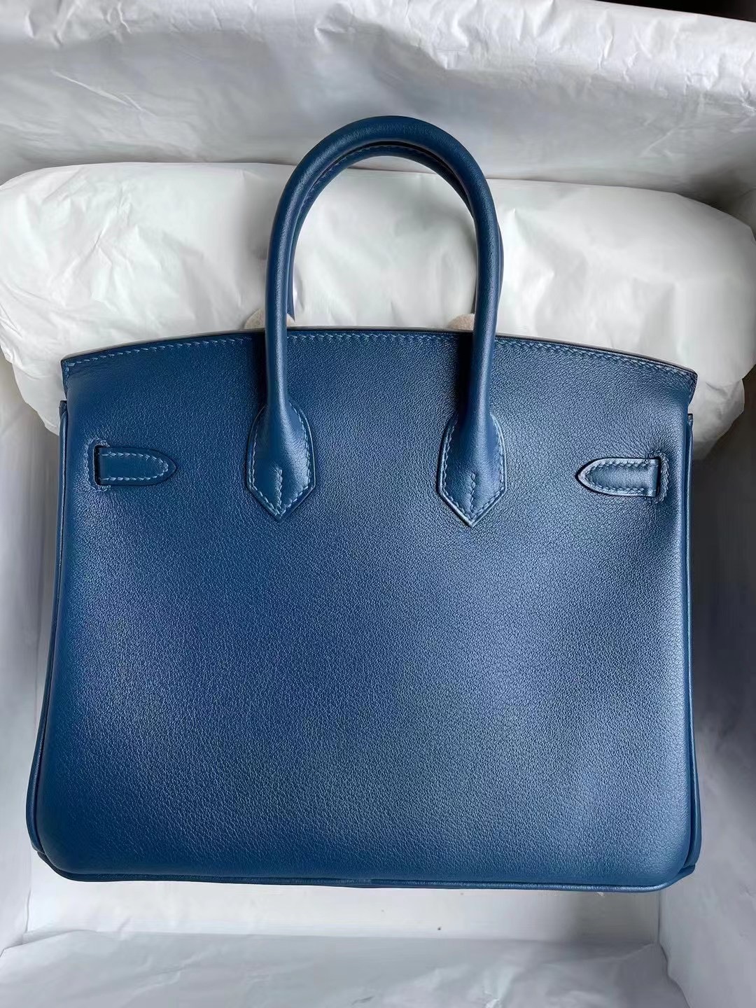 香港南區深水灣 愛馬仕鉑金包 Hermes Birkin 25 Swift S4 Deep Blue 深邃藍