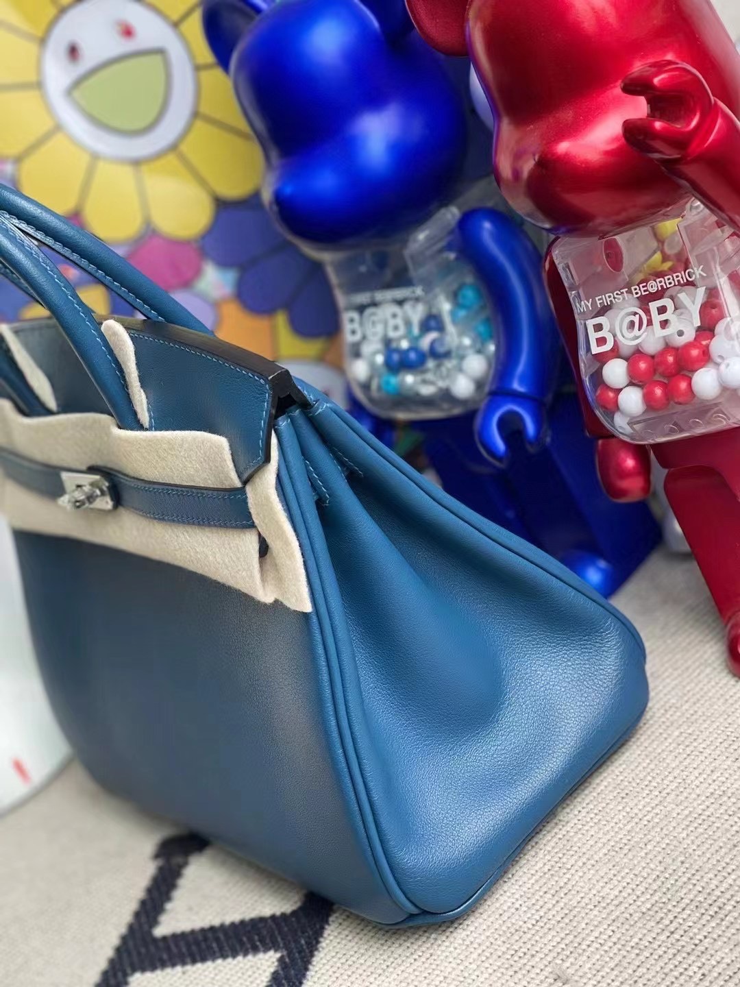 香港南區深水灣 愛馬仕鉑金包 Hermes Birkin 25 Swift S4 Deep Blue 深邃藍