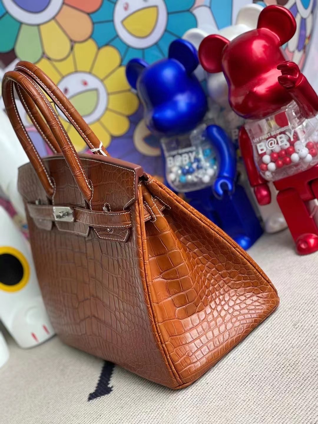 香港北區北区愛馬仕2021年 Z刻 Hong Kong Hermes Birkin 30cm 37 Gold金棕色美洲鱷