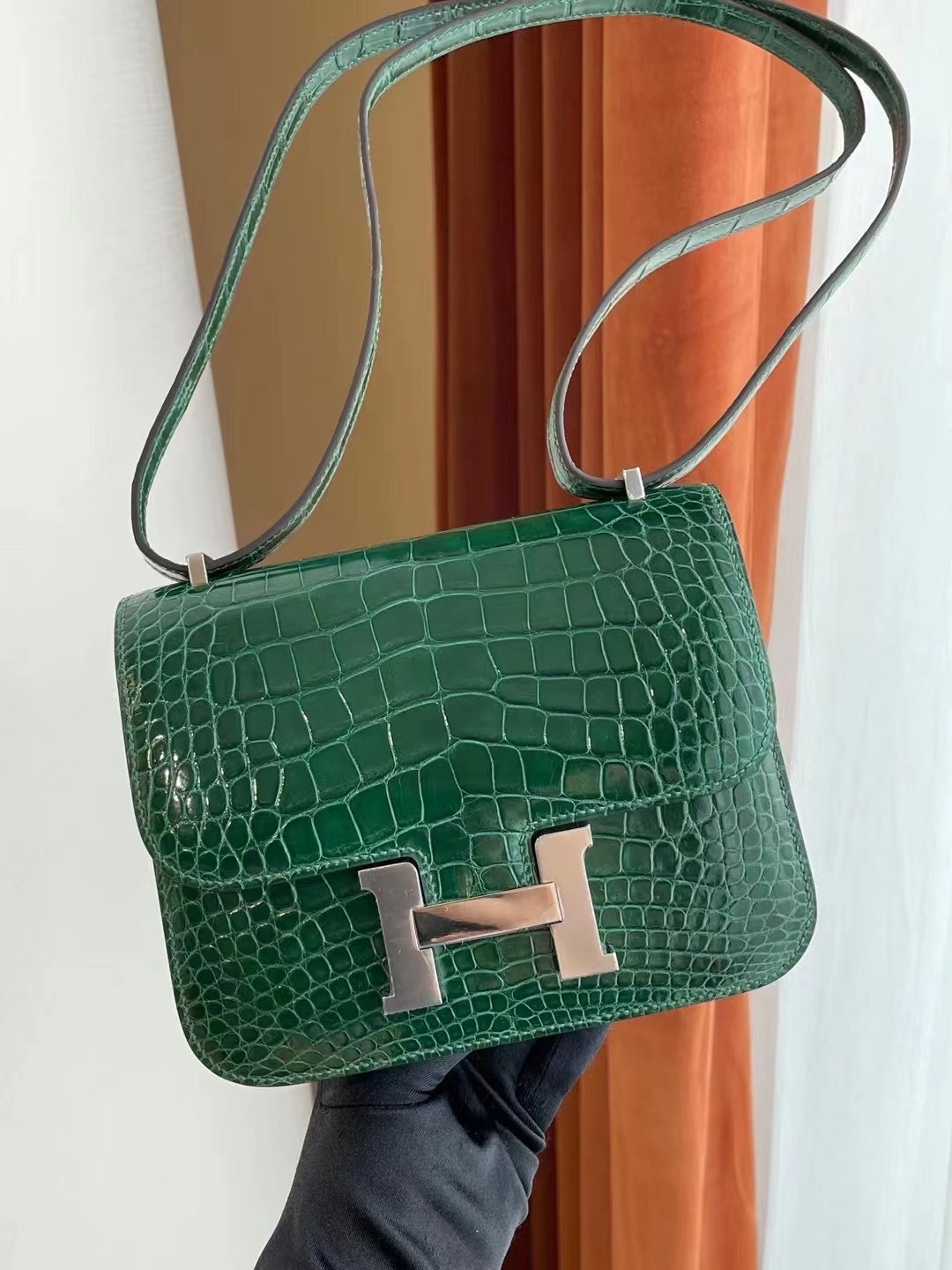 Saudi Arabia Hermes Constance Mini Alligator Crocodile 現貨顏色大全