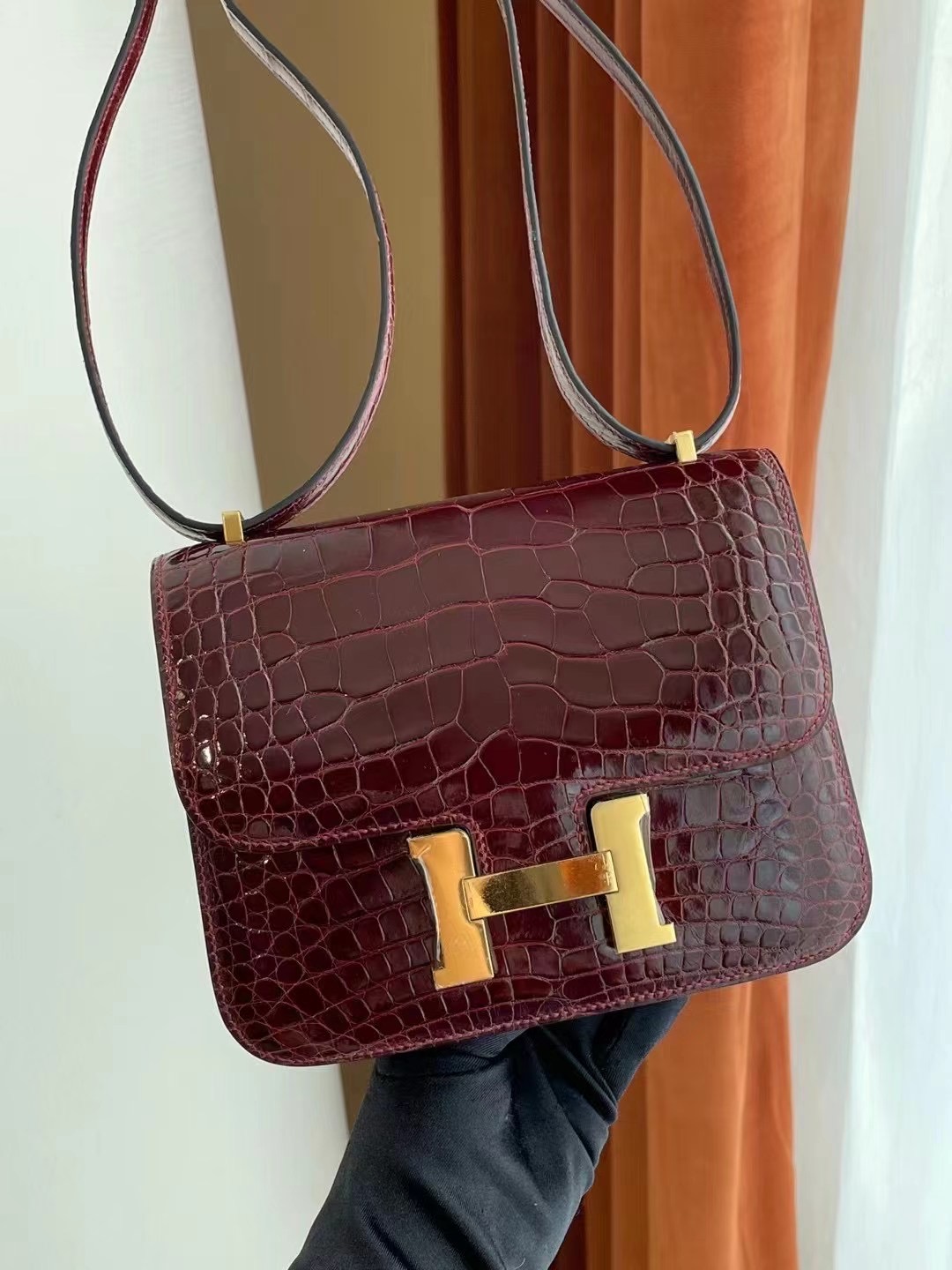 Saudi Arabia Hermes Constance Mini Alligator Crocodile 現貨顏色大全