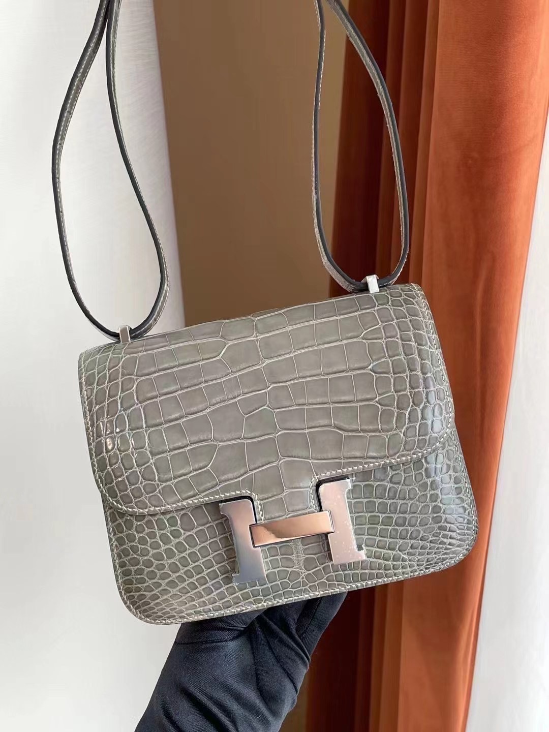 Saudi Arabia Hermes Constance Mini Alligator Crocodile 現貨顏色大全