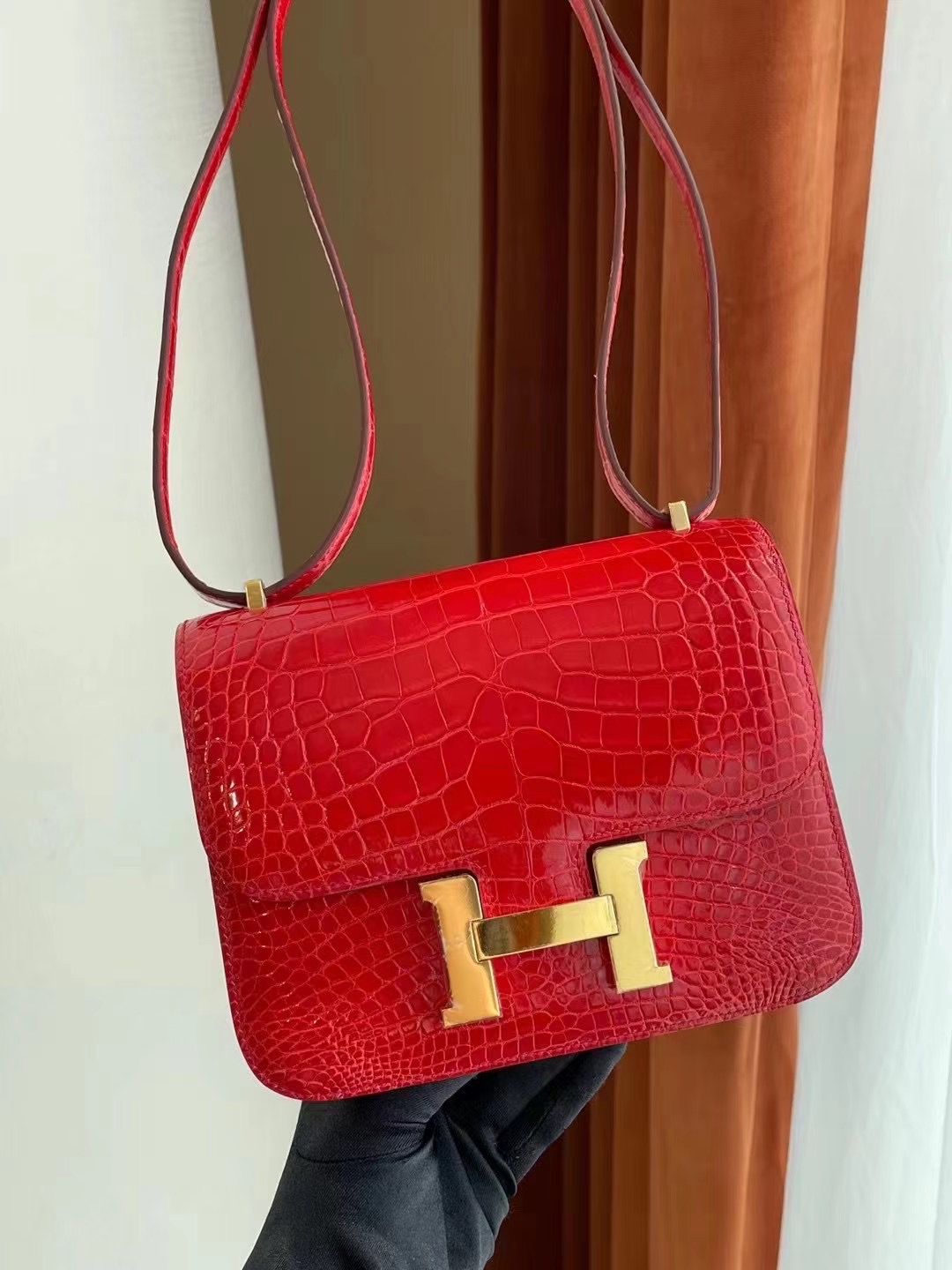 Saudi Arabia Hermes Constance Mini Alligator Crocodile 現貨顏色大全