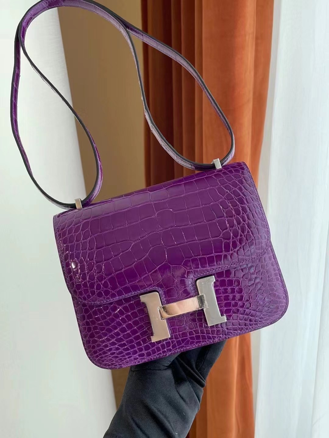 Saudi Arabia Hermes Constance Mini Alligator Crocodile 現貨顏色大全