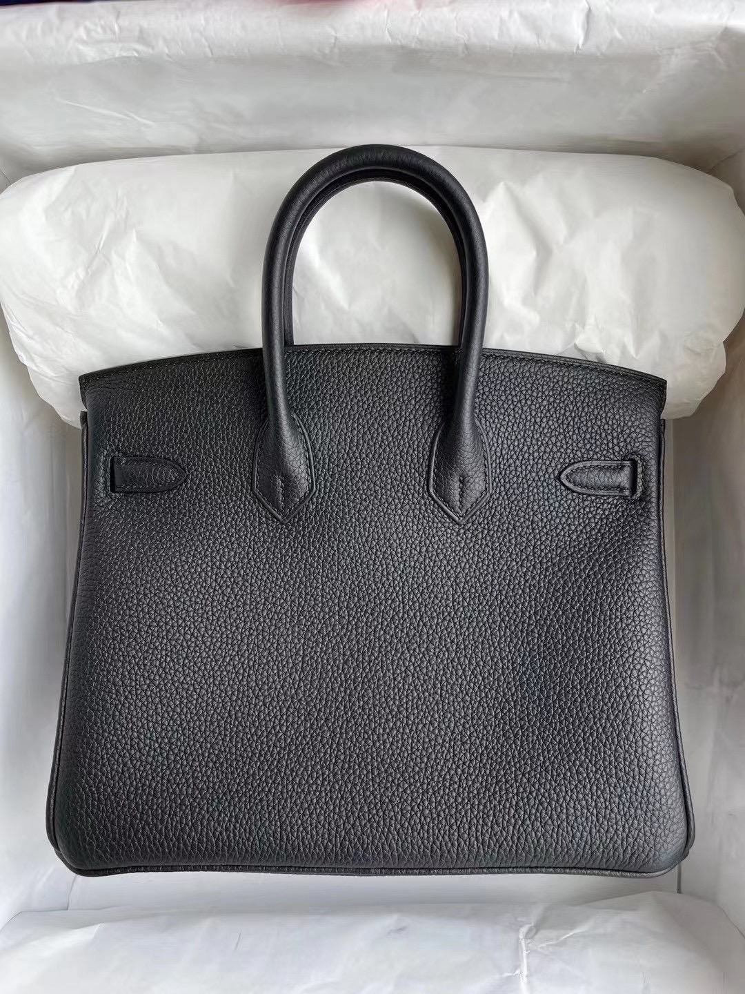 Qatar Doha Hermes Birkin 25 CC89 Noir 黑色 Togo 皮 全手工蜜蠟線縫製