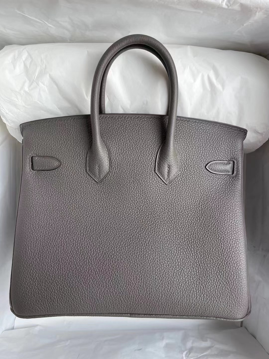 愛馬仕鉑金包價格 Hermes Birkin 25 Togo 8F Etain 錫器灰 Rose gold 玫瑰金