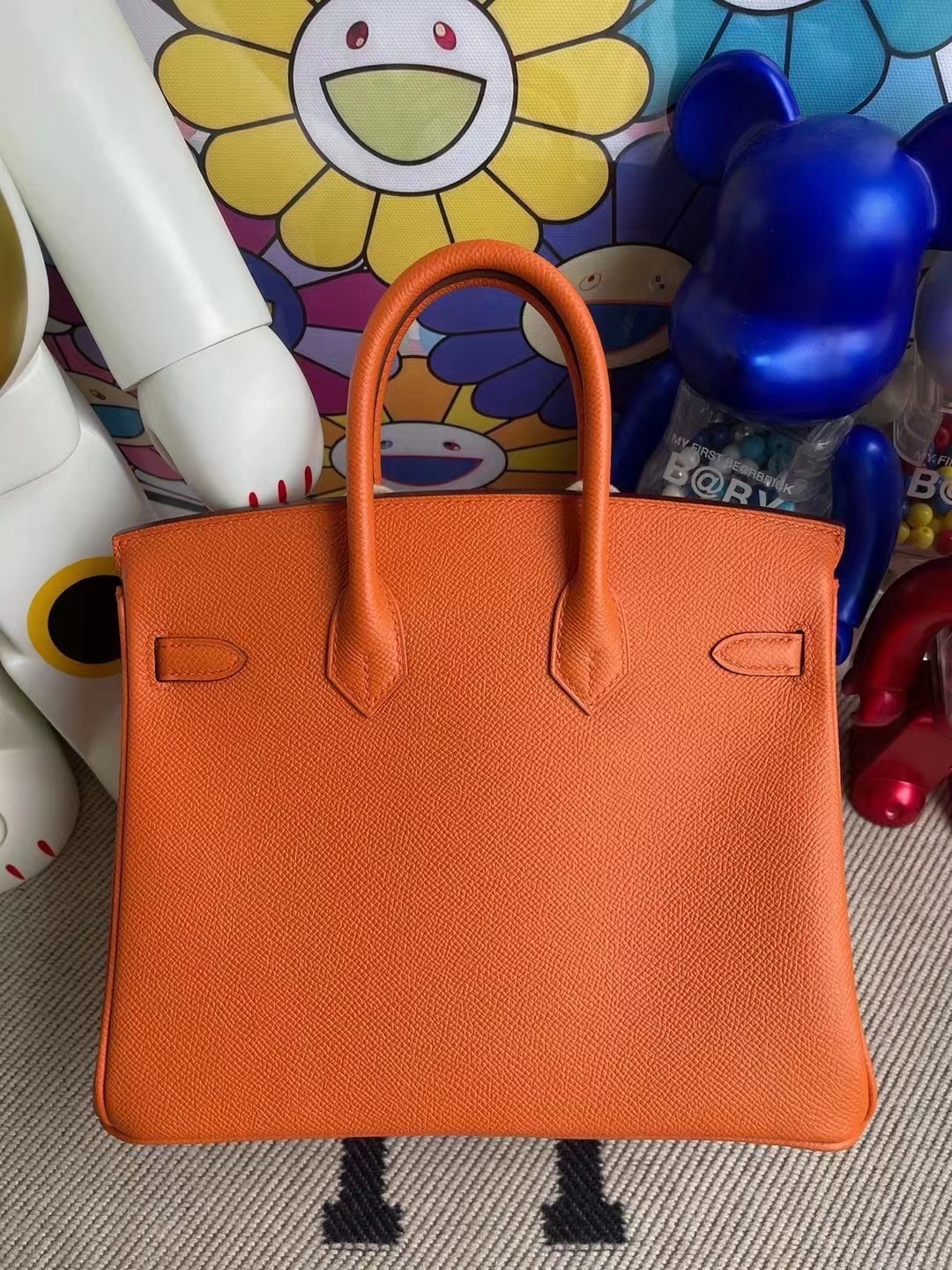 愛馬仕鉑金包 Saudi Arabia Hermes Birkin 25 Epsom 93 Orange 橙色