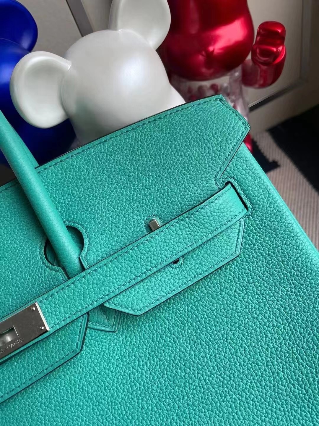 Hermes Birkin 35cm Togo U1 維羅納綠 Vert Verone 銀扣