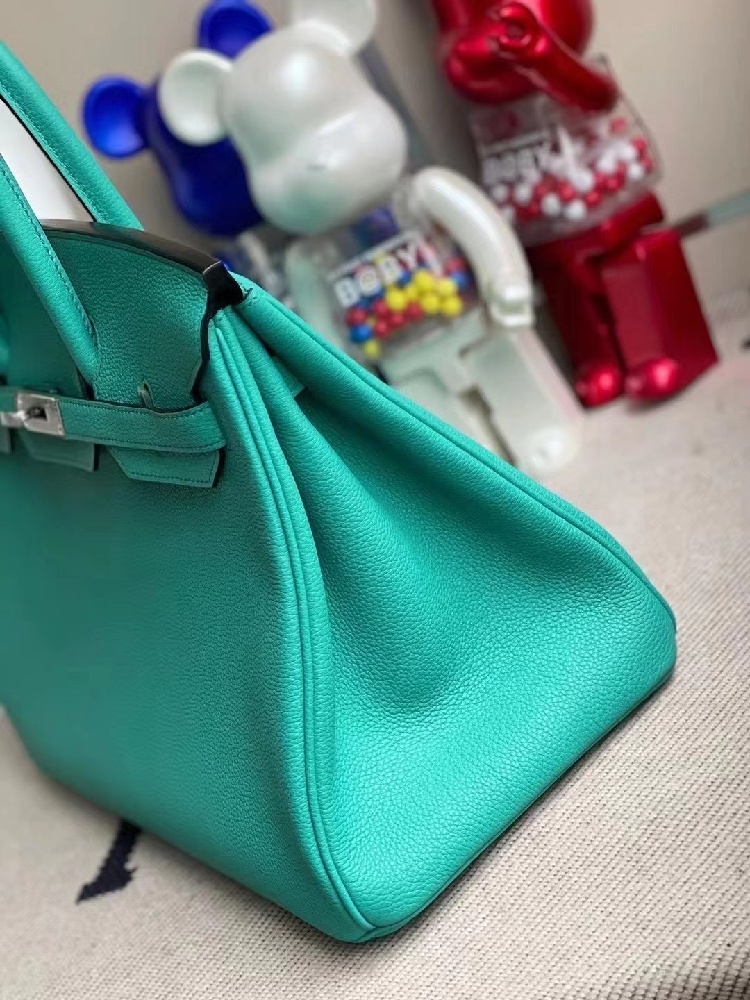 Hermes Birkin 35cm Togo U1 維羅納綠 Vert Verone 銀扣