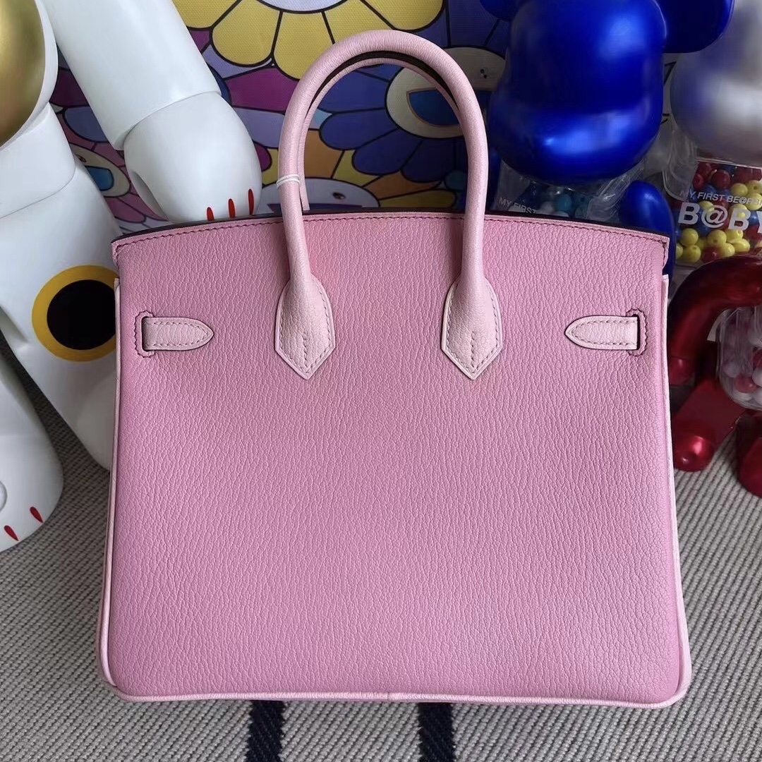 Saudi Arabia Riyadh Hermes Birkin 25 Chevre 5P Pink 3Q Rose Sakura 磨砂金扣