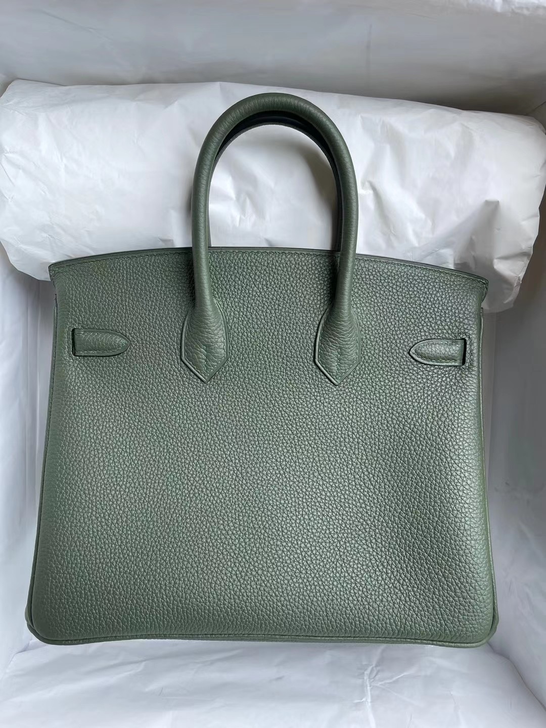 Hermes Birkin 25 Togo 6H Vert Veronese 全手工縫製 銀扣 客定製