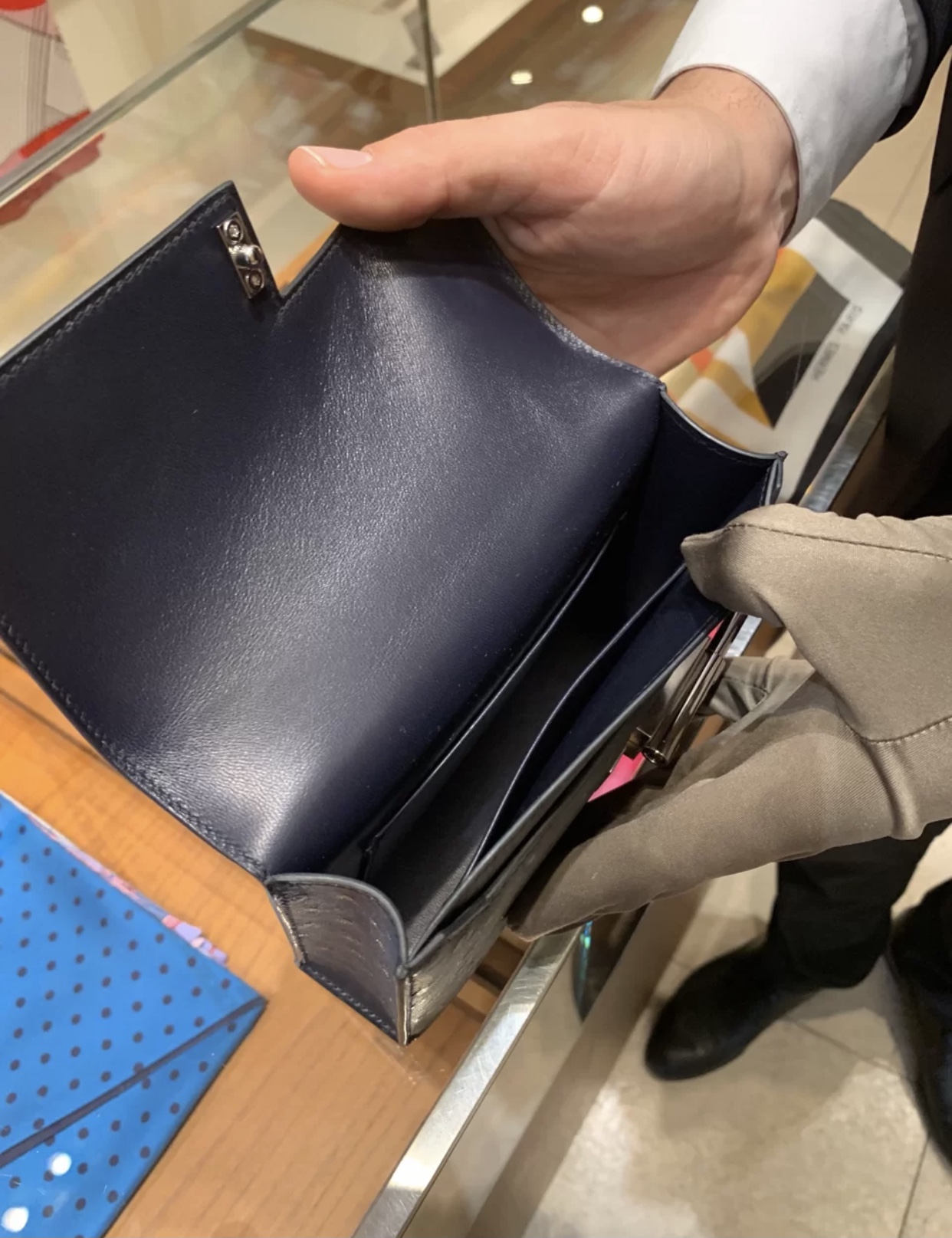 愛馬仕 Hermes Verrou Mini 89 Noir 黑色 Ostrich 禦用原廠kk南非鴕鳥皮 銀扣