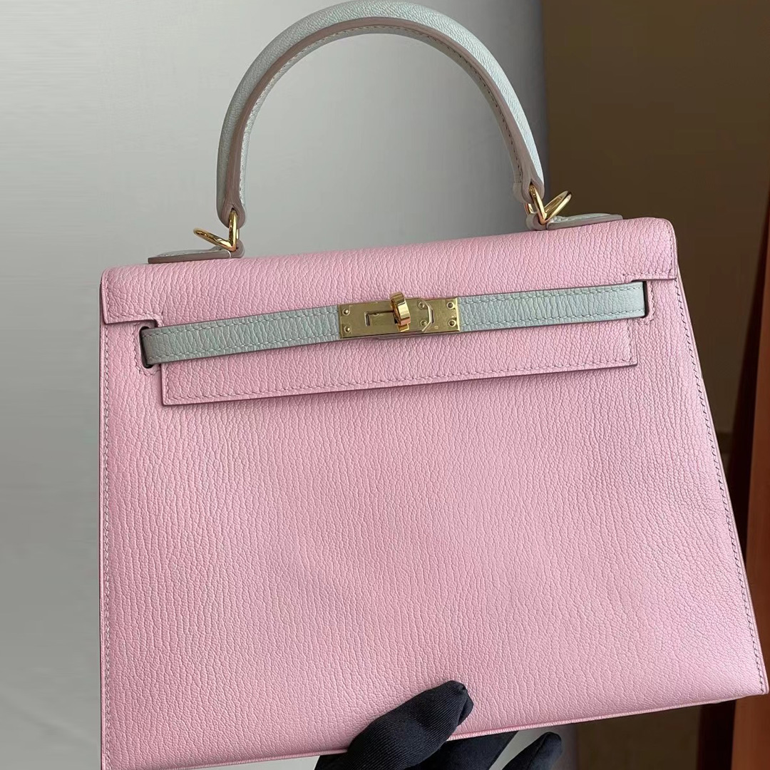 愛馬仕凱莉包25專櫃多少錢 Hermes Kelly 25cm HSS Chevre Mysore 山羊皮 全手工蜜蠟線縫製 客定出