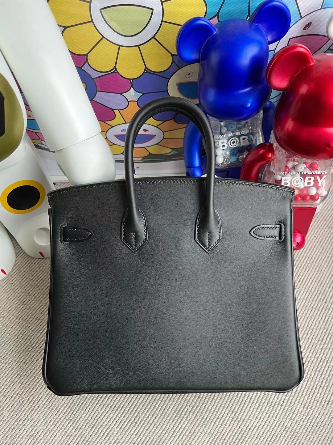 愛馬仕鉑金包多少錢一個 Hermes Birkin 25cm Jonathan 89 Noir 黑色