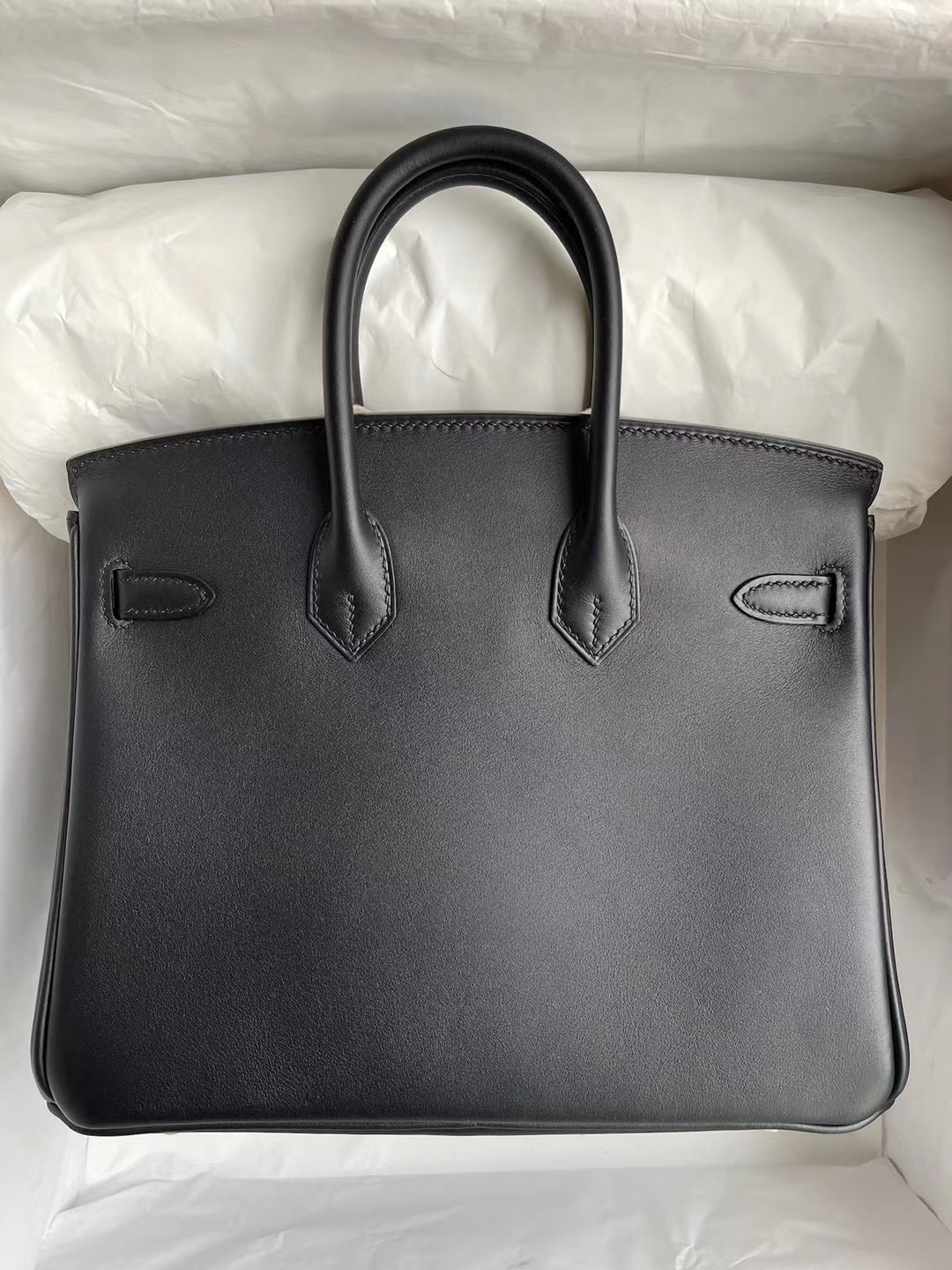 愛馬仕鉑金包多少錢一個 Hermes Birkin 25cm Jonathan 89 Noir 黑色