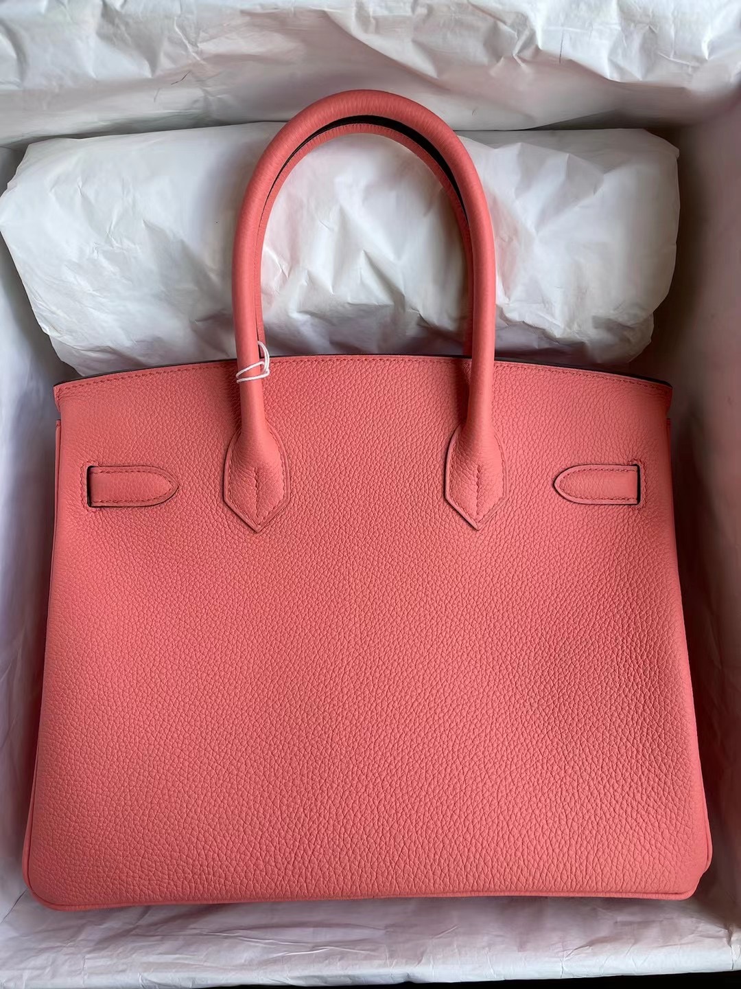 愛馬仕鉑金包有哪些顏色圖片 Hermes Birkin 30cm Togo 新龍蝦粉 金扣