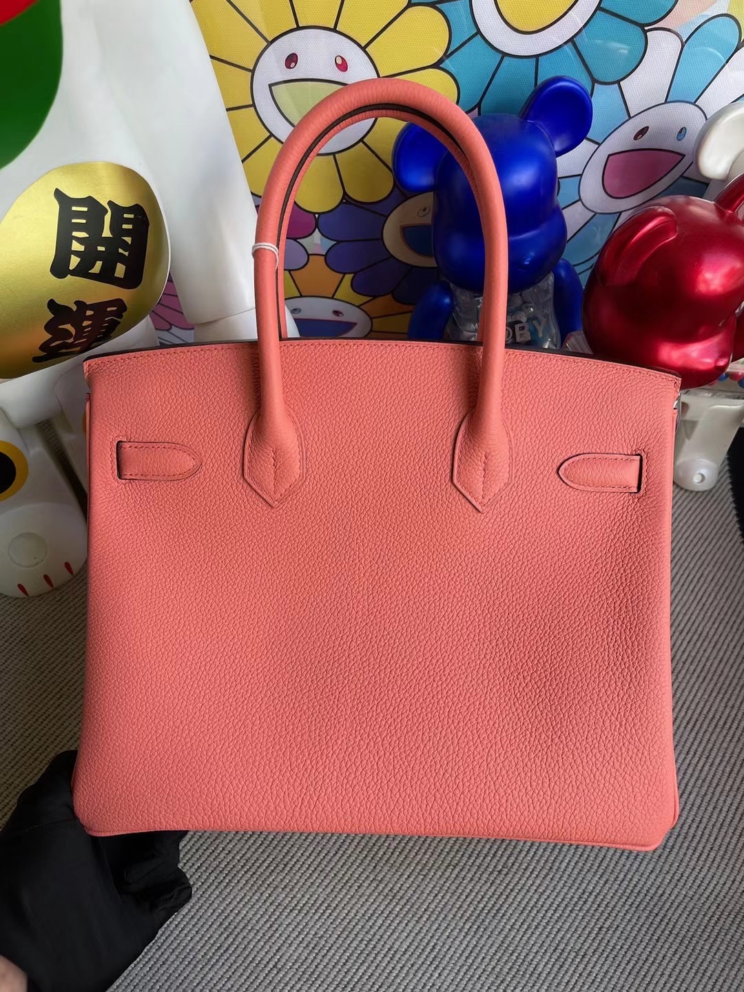 愛馬仕鉑金包有哪些顏色圖片 Hermes Birkin 30cm Togo 新龍蝦粉 金扣