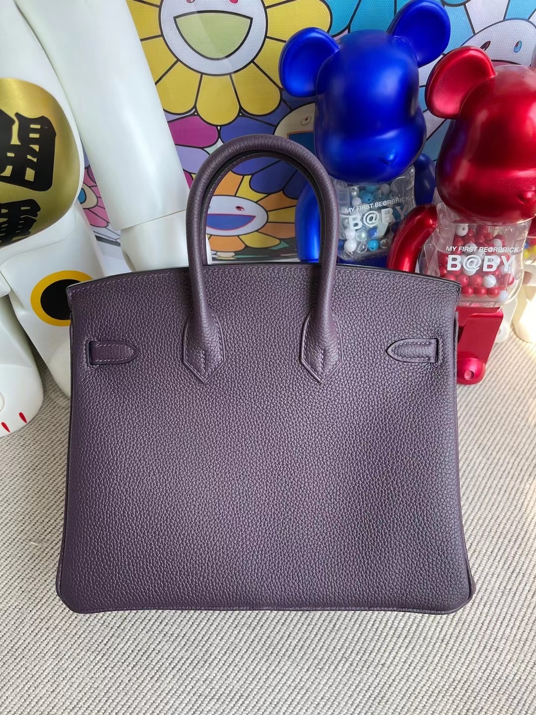 Hermes Birkin 25cm Togo CK59 葡萄紫 Raisin 玫瑰金扣