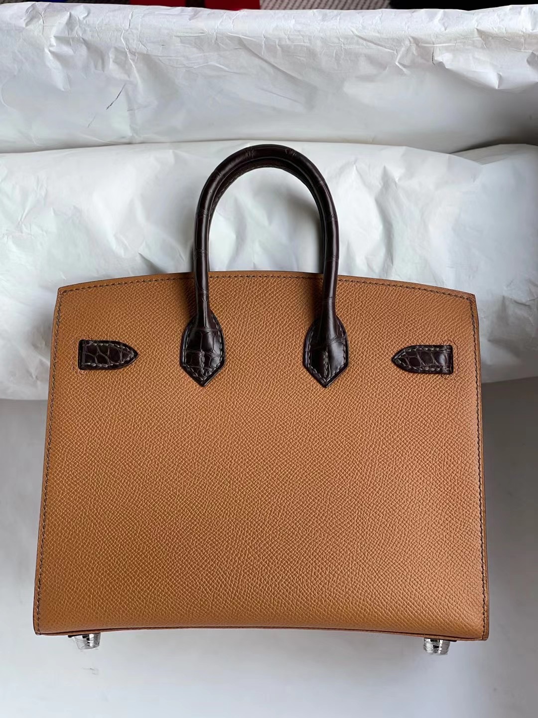 Hermes Birkin Sellier Faubourg 特別版 20cm 小房子包 黑色 黑扣