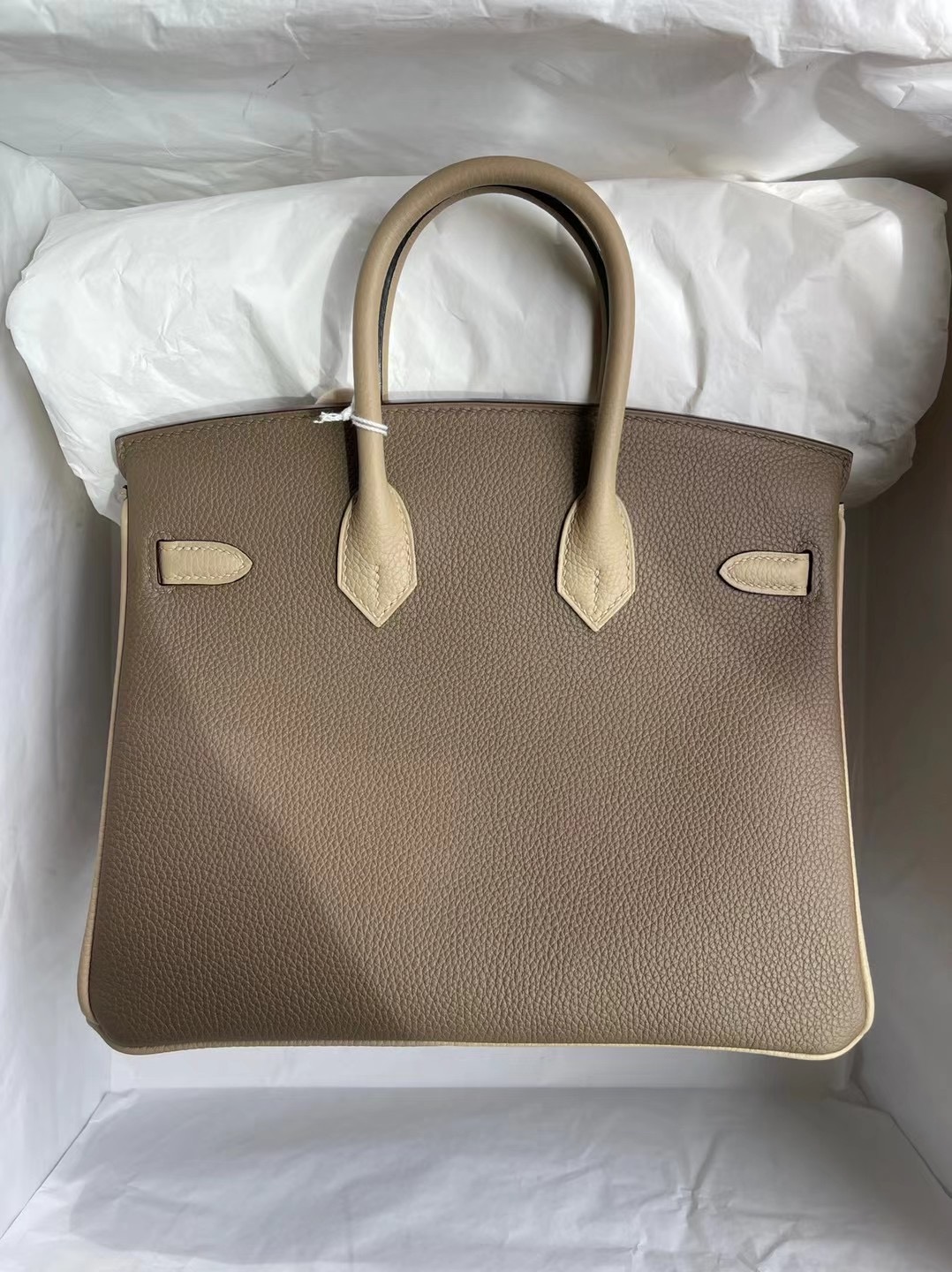 Hermes Birkin 25 HSS Togo 18 Etoupe 大象灰 S2 Trench 風衣灰 金扣 原廠小牛皮