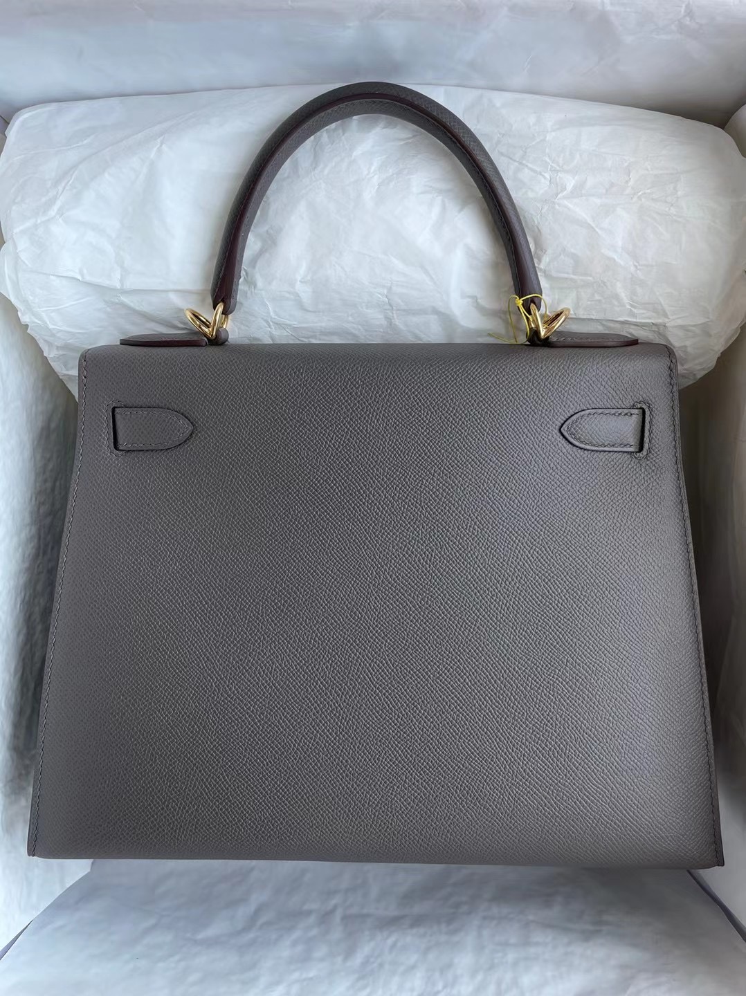 Hermes Kelly 28cm Epsom 18 Etoupe 大象灰 8F 錫器灰 Etain 客定出