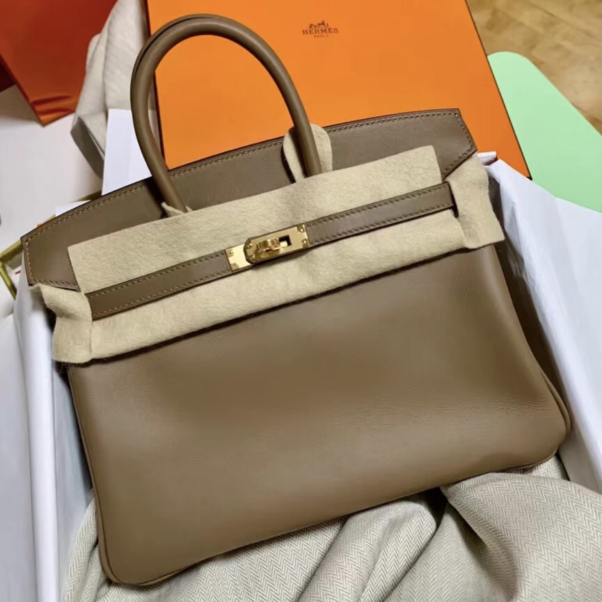 Hermes Birkin 25 Swift D0 beige de weimer 威犬馬米色