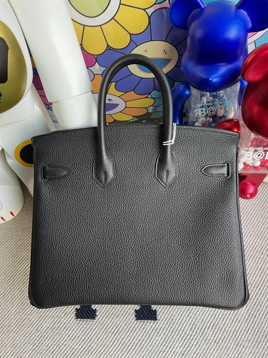 愛馬仕birkin包25 臺灣價格多少錢 Hermes Birkin 25 Togo 89 Noir 黑色 金扣