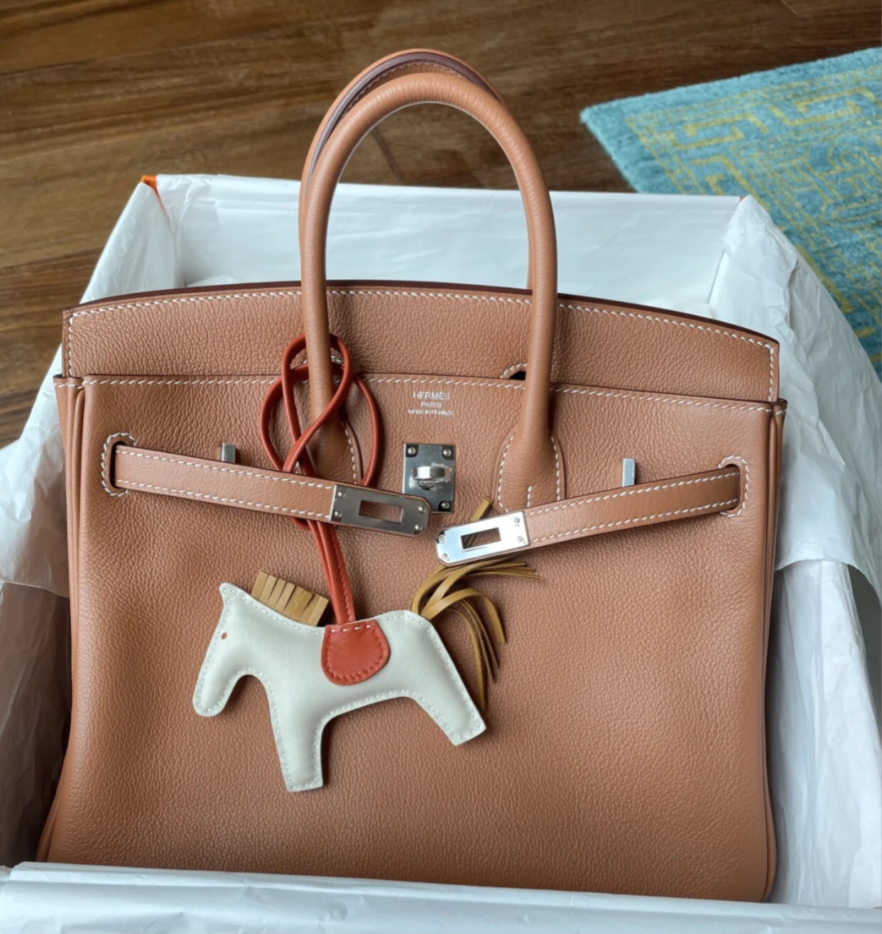 愛馬仕包包款式大全 Hermes Birkin 25cm 30cm TN 皮訂製 37 Gold 金棕色