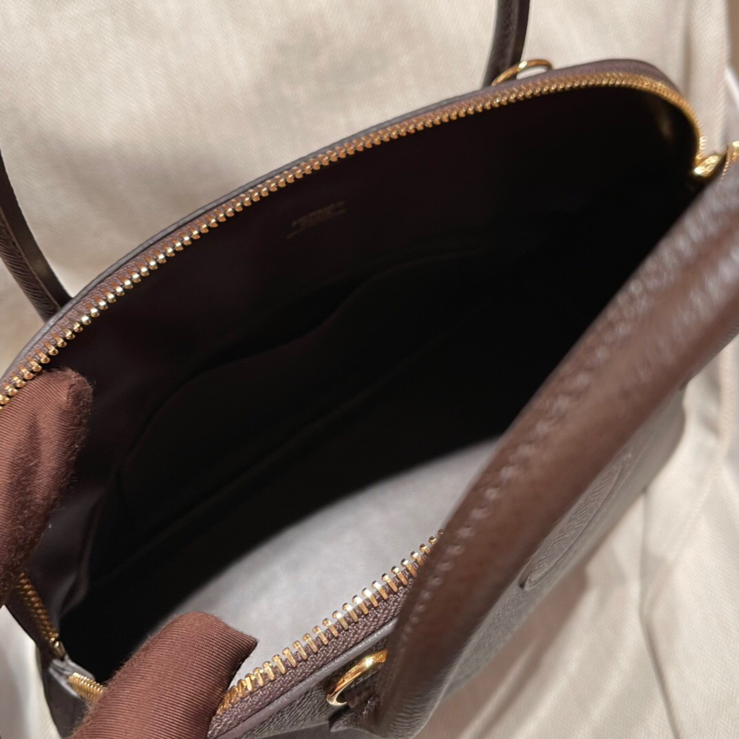 Hermes Bolide 1923 27cm Epsom 0G Rouge Sellier 馬鞍紅 銀扣