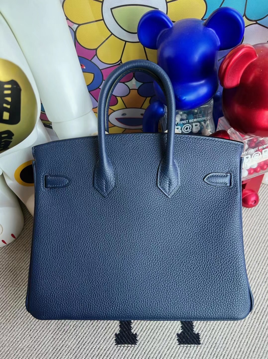 Thailand Hermes Birkin 25cm Togo CC73 Blue sapphire 寶石藍