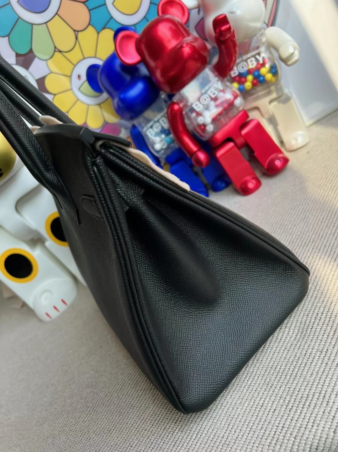 愛馬仕2022年刻印 Thailand Hermes Birkin 30cm Epsom 89 Noir 黑色 金扣