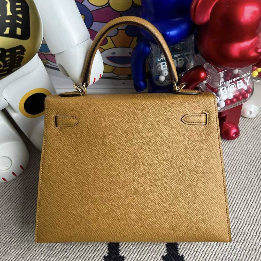 泰國愛馬仕總代理 Hermes Kelly 25cm Epsom 2S Sesame 芝麻色 金扣