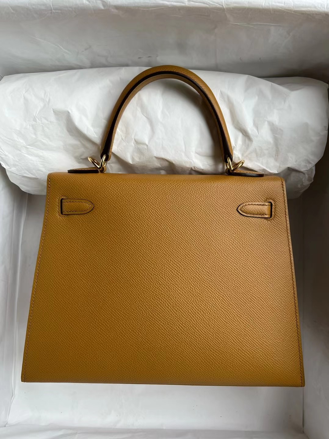 泰國愛馬仕總代理 Hermes Kelly 25cm Epsom 2S Sesame 芝麻色 金扣