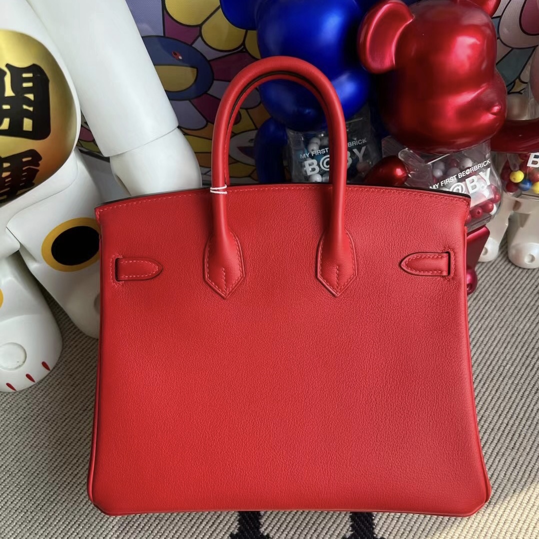 Indonesia Djakarta Hermes Birkin 25cm Swift S3 Rose de coeur 心紅色