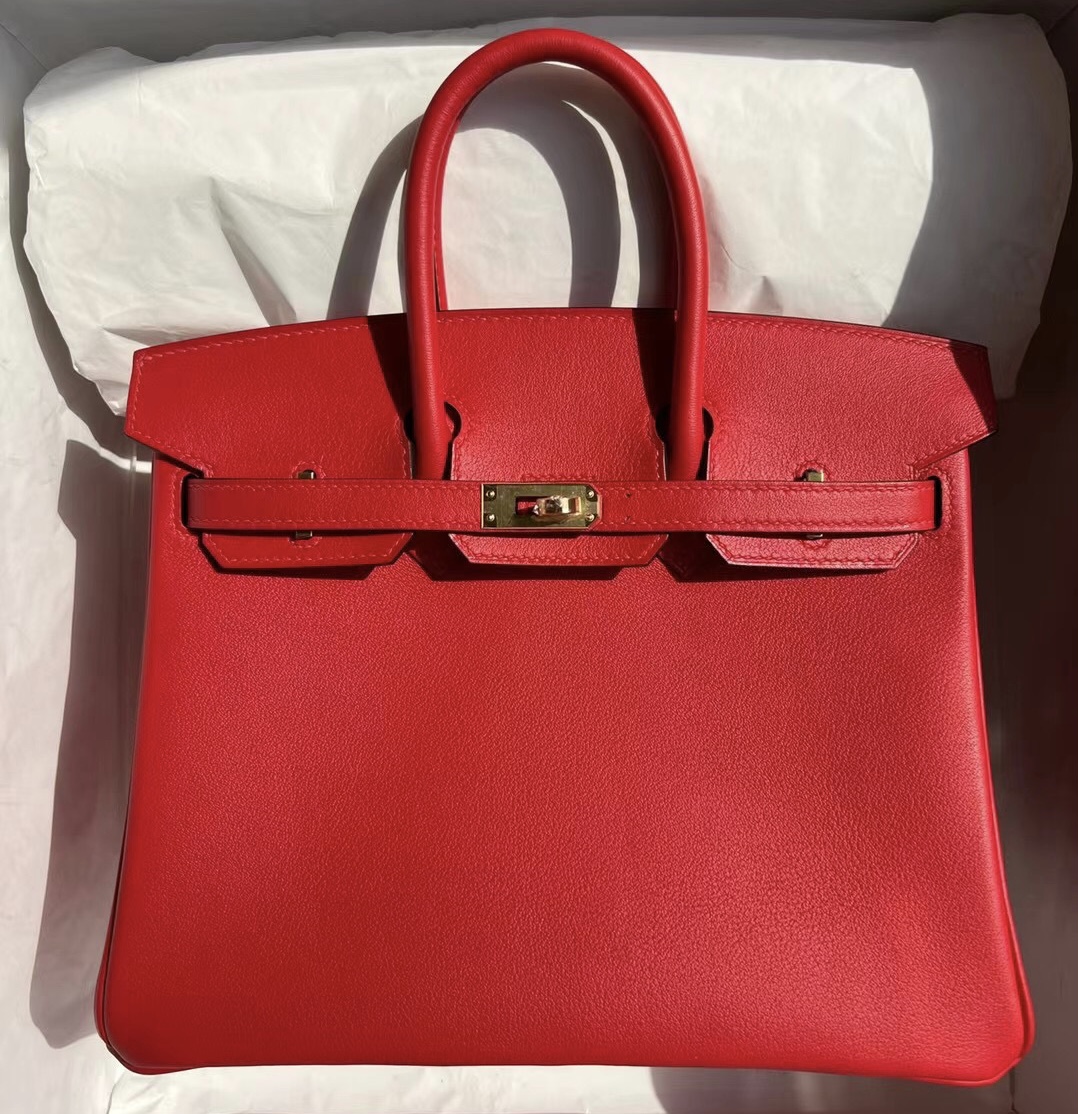 Indonesia Djakarta Hermes Birkin 25cm Swift S3 Rose de coeur 心紅色