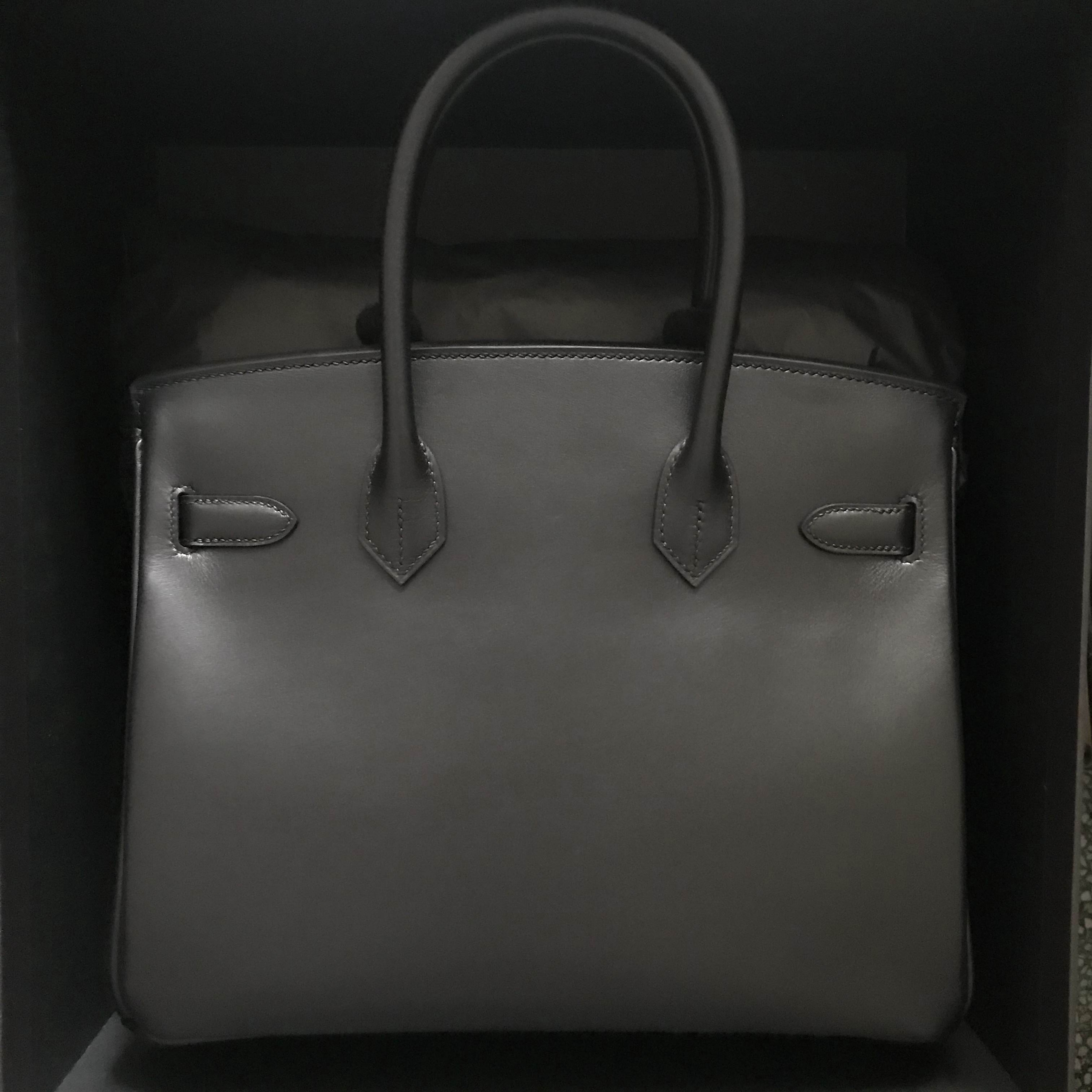 Saudi Arabia Riyadh Hermes Birkin 30cm So Black Box 89 Noir 黑色 黑扣