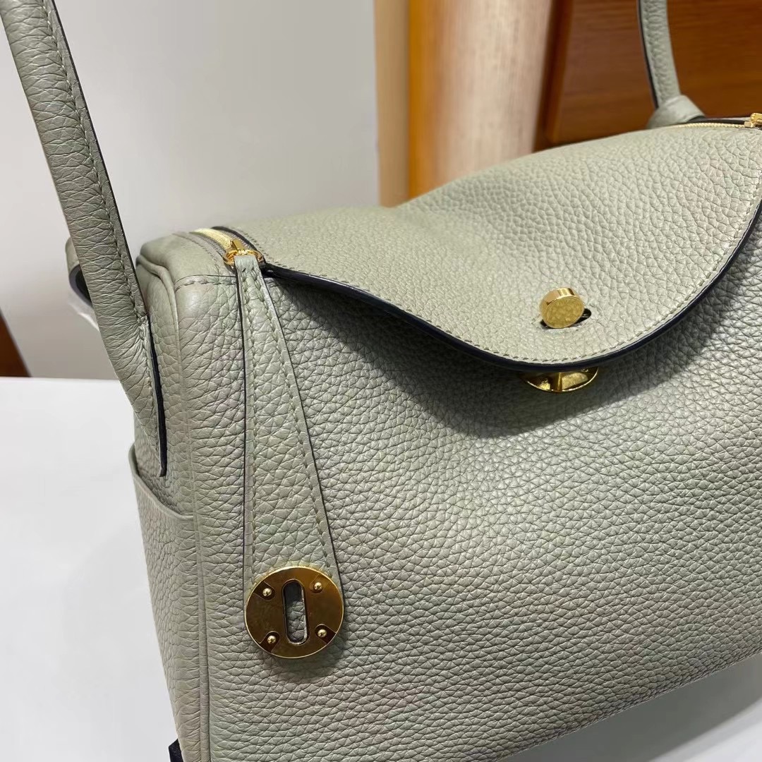 泰國愛馬仕包包價格 Thailand Hermes Lindy 26cm Clemence Q1 Sauge 鼠尾草綠