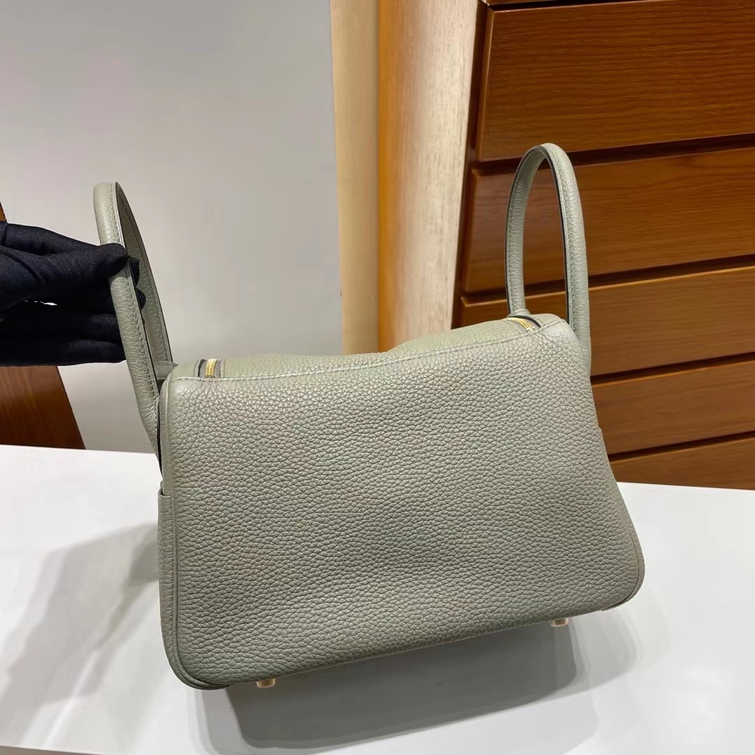 泰國愛馬仕包包價格 Thailand Hermes Lindy 26cm Clemence Q1 Sauge 鼠尾草綠