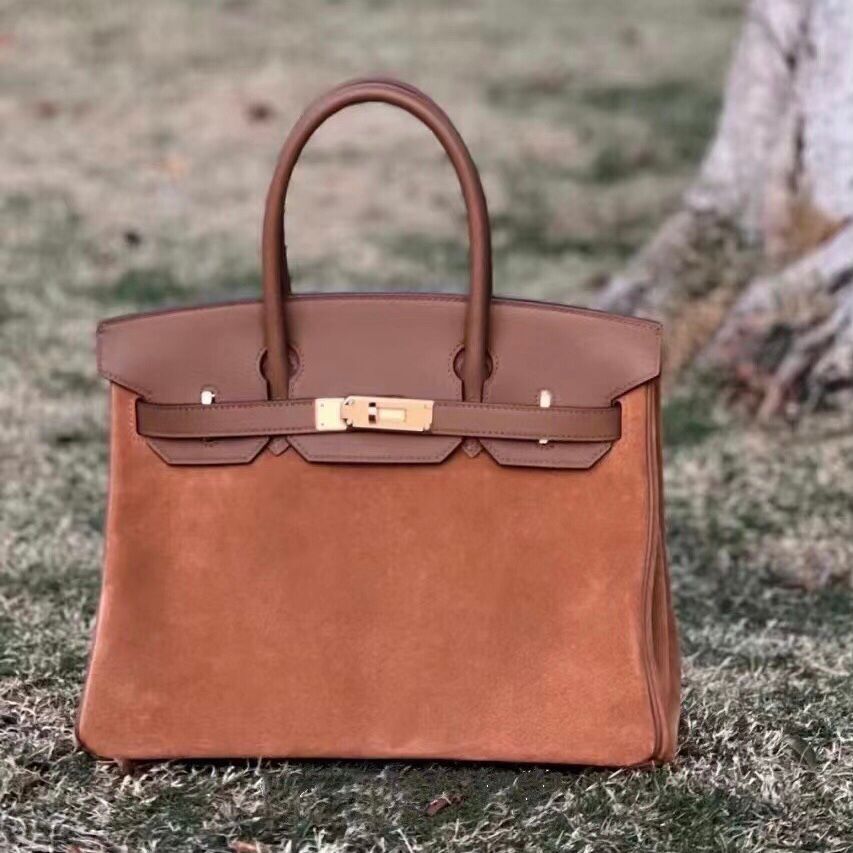 愛馬仕鉑金包價格圖片及價格 Hermes Birkin 30 Doblis Suede 麂皮/Swift