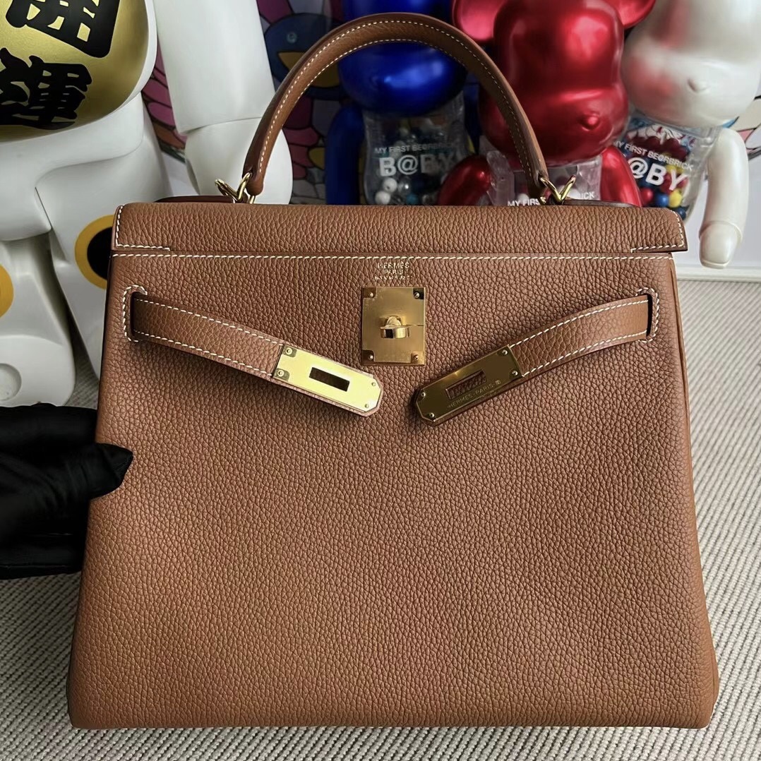 Saudi Arabia Riyadh Hermes Kelly 28cm Togo 37 Gold 金棕色 GHW