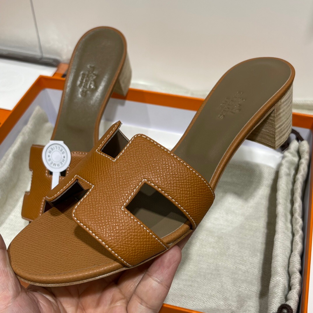 愛馬仕高跟涼鞋 價格及圖片 Hermès Epsom 小牛皮 Oran sandal