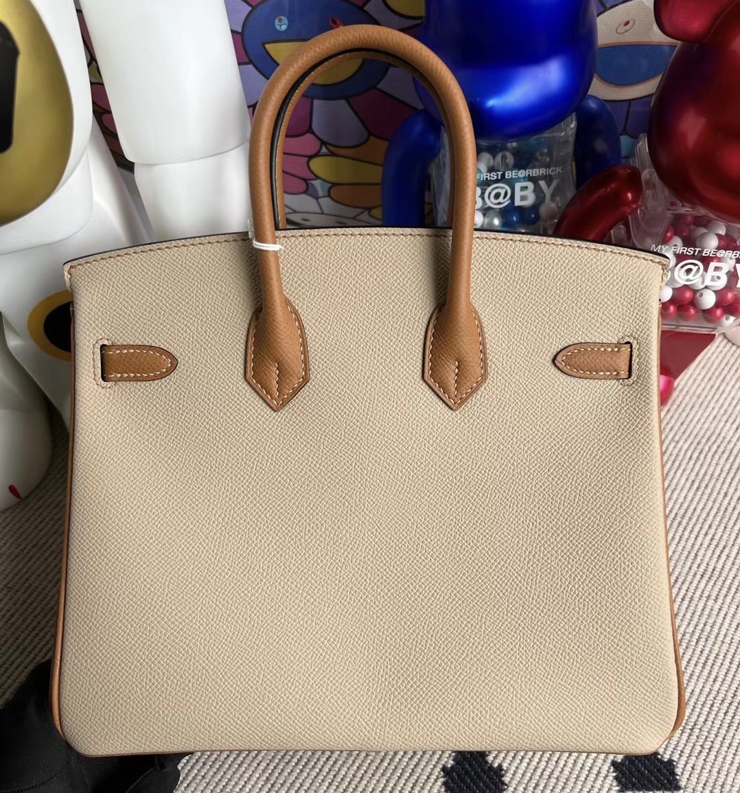 Thailand Bangkok Hermes Birkin 25cm HSS Epsom S2 Trench+37 Gold 磨砂金扣