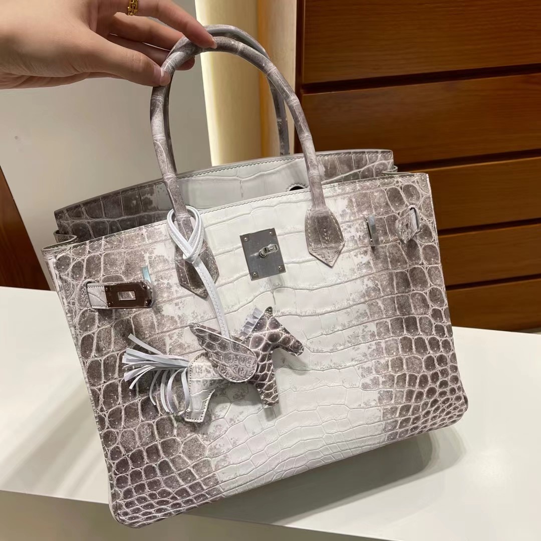 愛馬仕小飛馬掛件 Taiwan Hermes Birkin 30cm Himalayan 喜馬拉雅