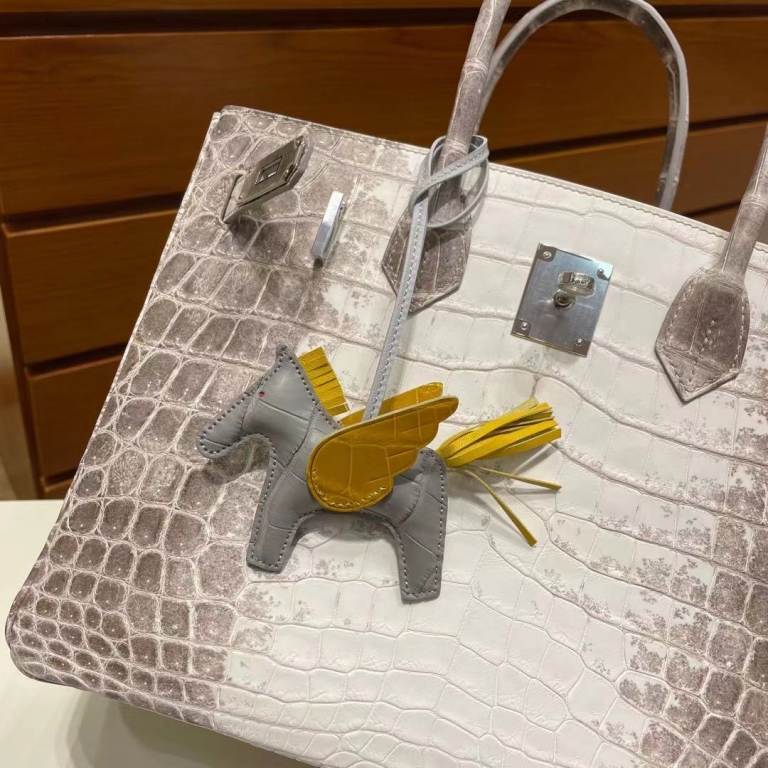 Hermès Official website Birkin 30 CK01 BLANC Himalayan CrocodileHermès