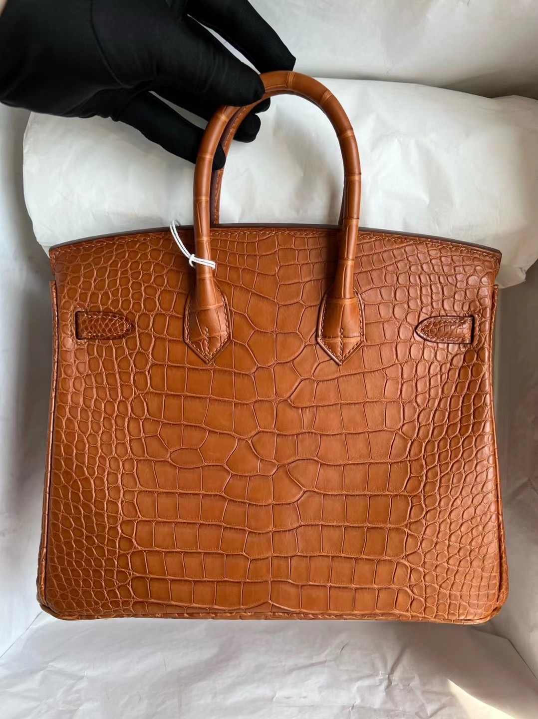 越南愛馬仕官網 Hermès Birkin 25cm 37 Gold 金棕色 霧面美洲鱷魚