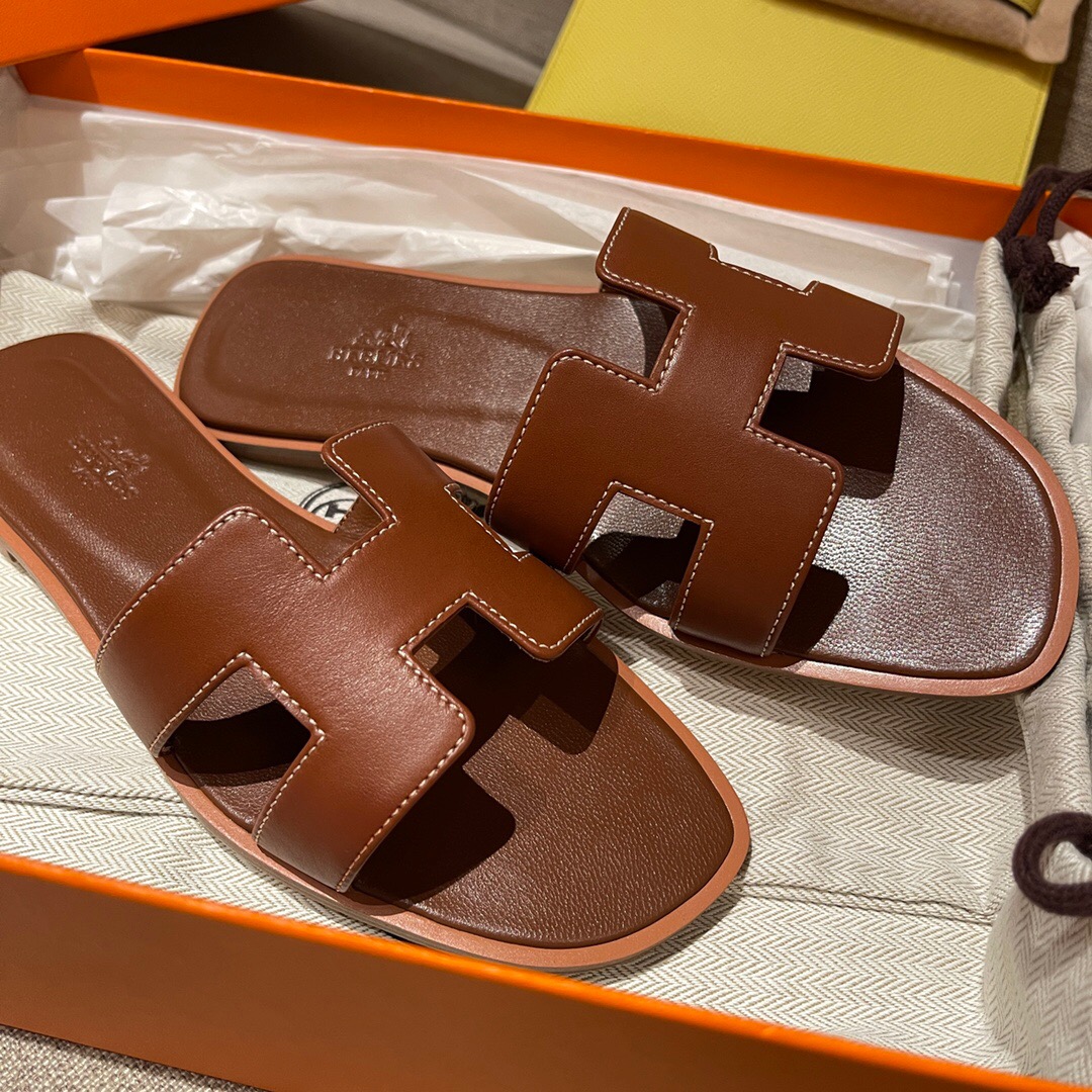 愛馬仕涼鞋 Saudi Arabia Hermes Oran sandal Swift 全手工蜜蠟線縫製