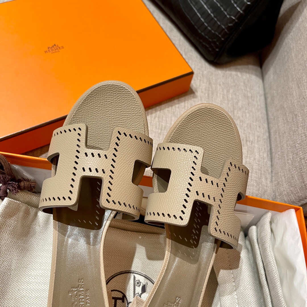 香港愛馬仕高跟涼鞋價格 Hermès S2 Trench 風衣灰 Oran sandal Epsom