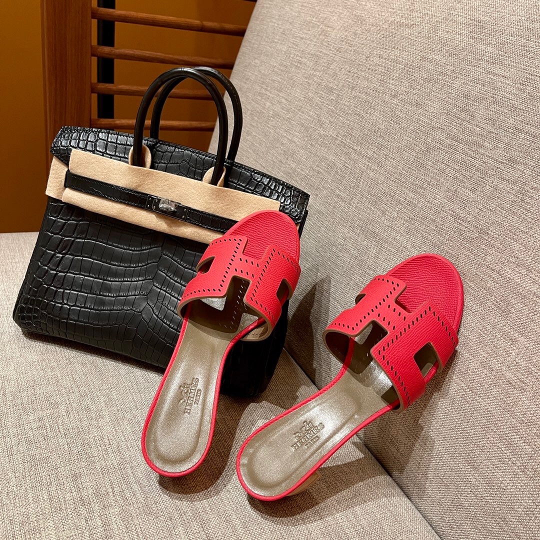 愛馬仕高跟涼鞋價格 Hermès Q5 Rose casaque Oran sandal Epsom