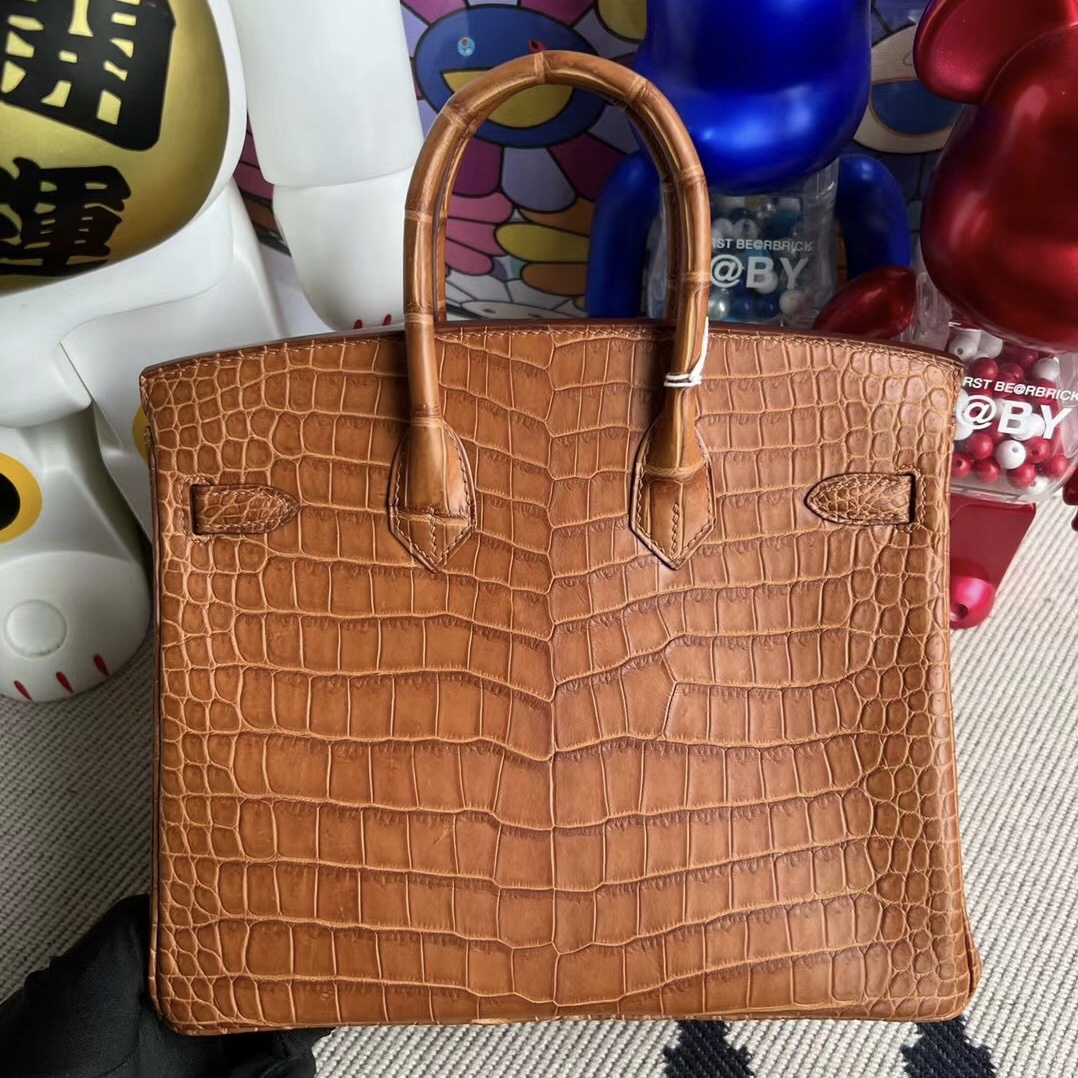 Saudi Arabia Riyadh Hermès Birkin 25cm 37 Glod 金棕色 雾面倒v澳洲湾鳄